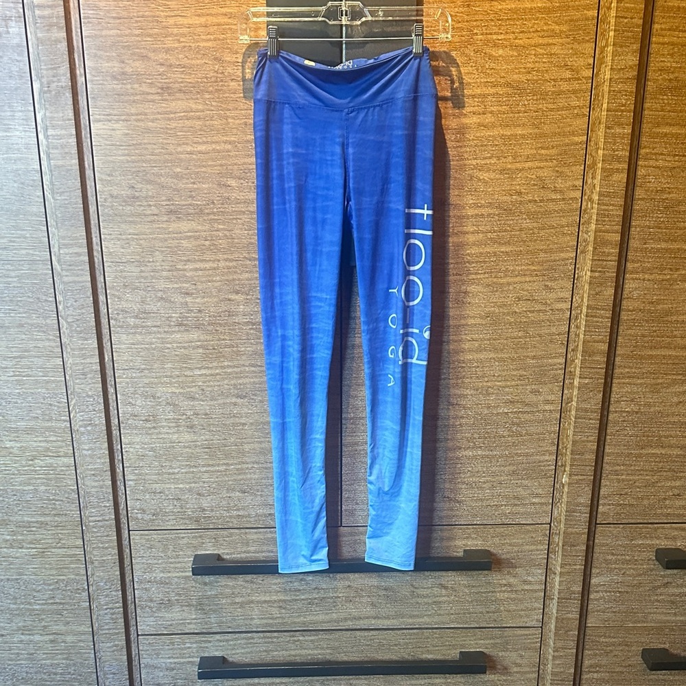Blue Ombre Yoga Leggings